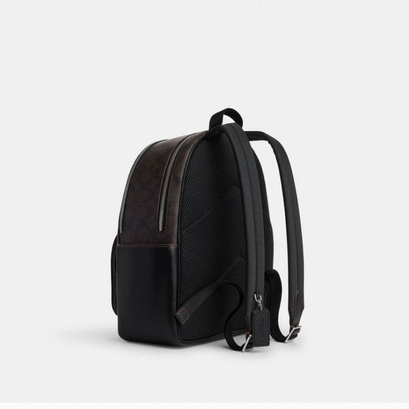 New! Court Backpack in Signature Canvas with Leopard Print 🐆 - Picture 3 of 5